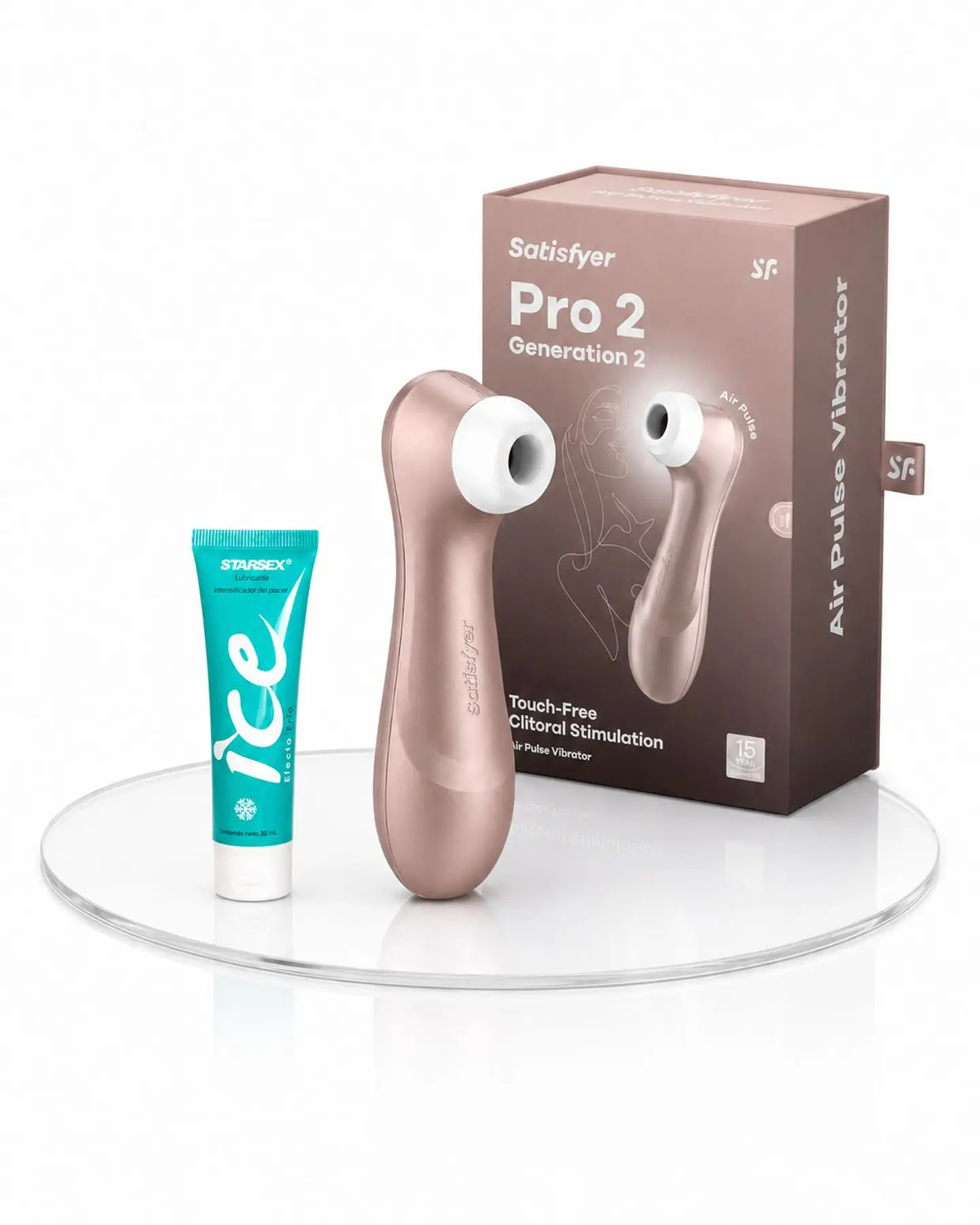 Pack Exclusivo: Satisfyer Pro 2 + Lubricante ICE (Regalo) 1