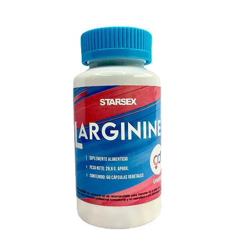 L-Arginina Cápsulas Salud Sexual 60 unid