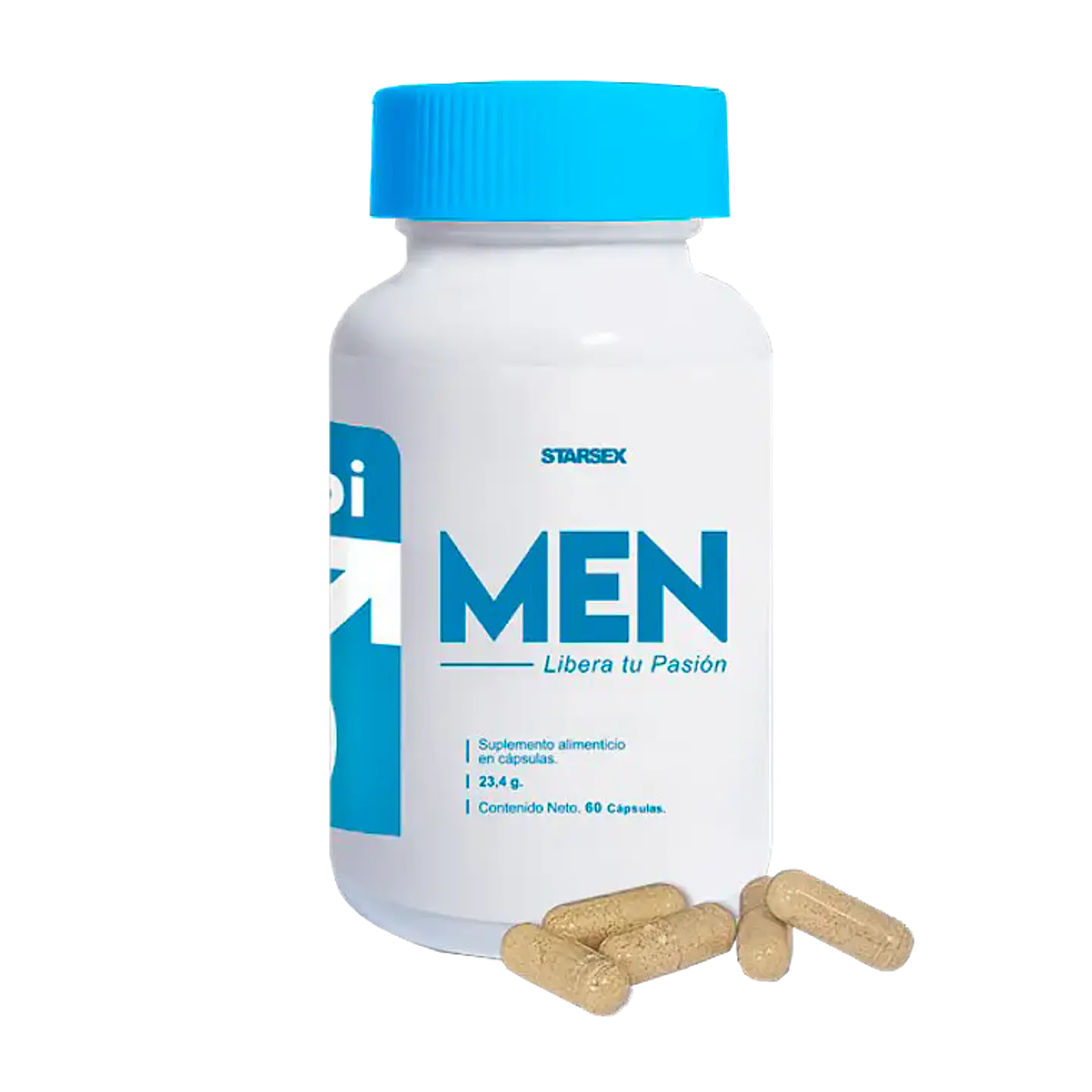 Libi Man Cápsulas Naturales Libido Masculina 60 unid 1