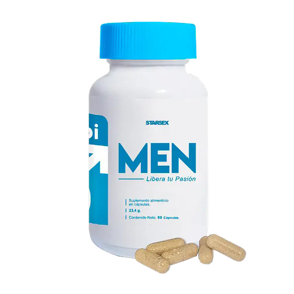 Libi Man Cápsulas Naturales Libido Masculina 60 unid 1