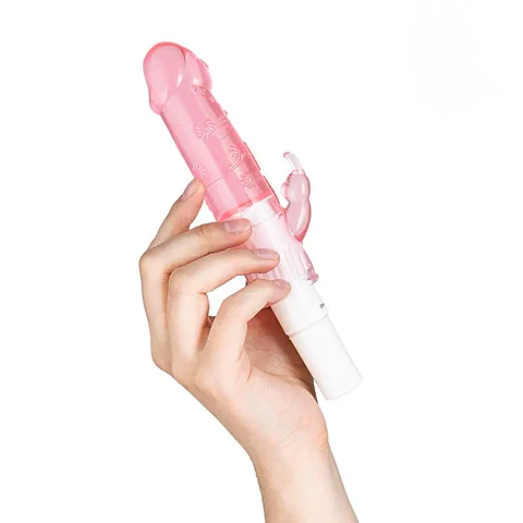 Mini Conejito Vibrador 18x2.5cm pila