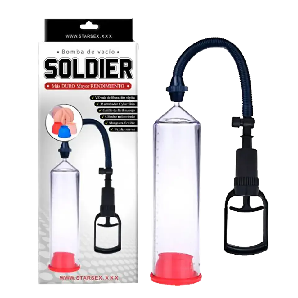 Bomba de Vacío con accesorios The US Soldier 2