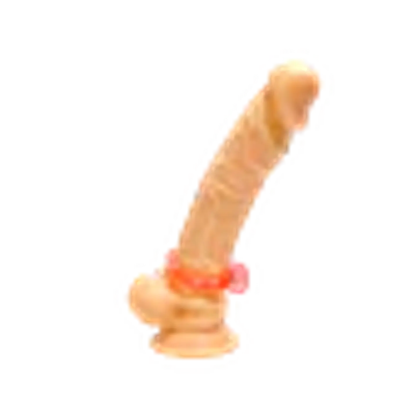 Anillo vibrador de jelly con estimulador de clítoris desechable 3