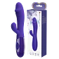 Vibrador Doble Estimulación Snappy Recargable Morado - Miniatura 3