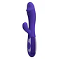 Vibrador Doble Estimulación Snappy Recargable Morado - Miniatura 2