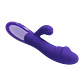 Vibrador Doble Estimulación Snappy Recargable Morado - Miniatura 4