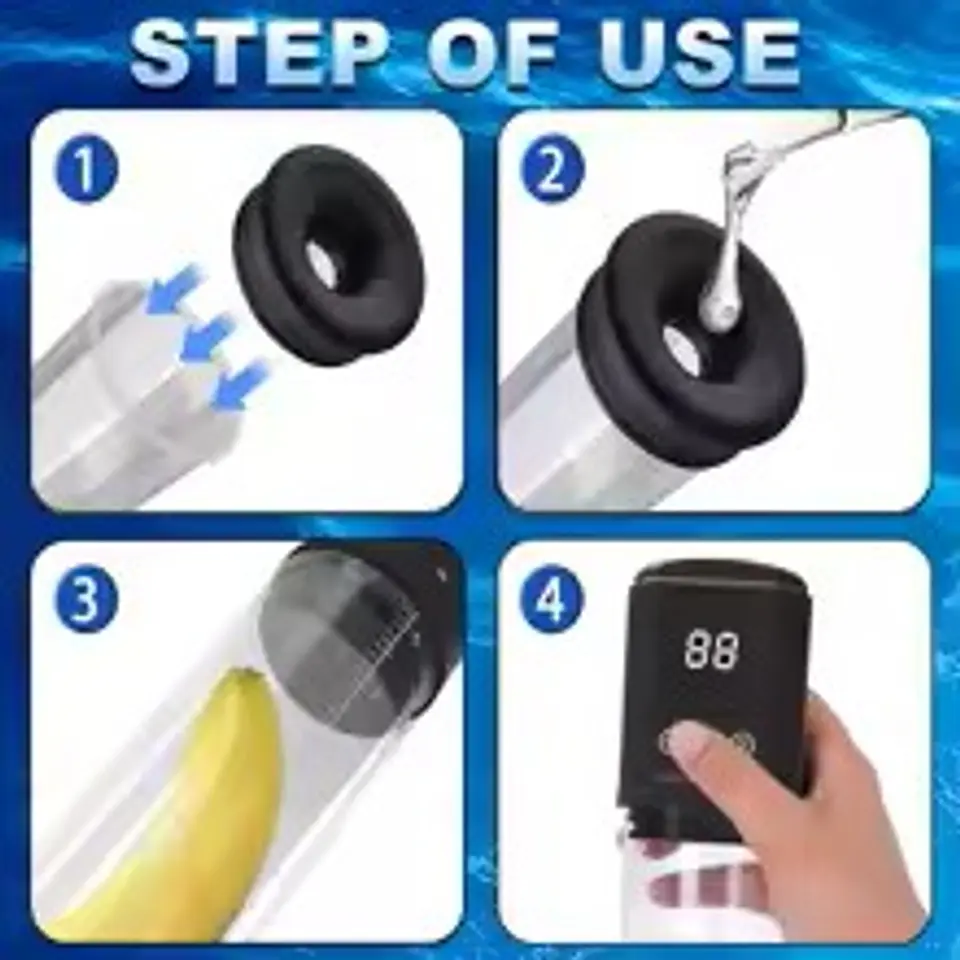 Bomba de vacío Eléctrica Carga USB 4