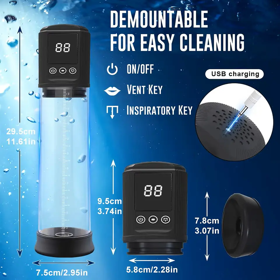 Bomba de vacío Eléctrica Carga USB 2