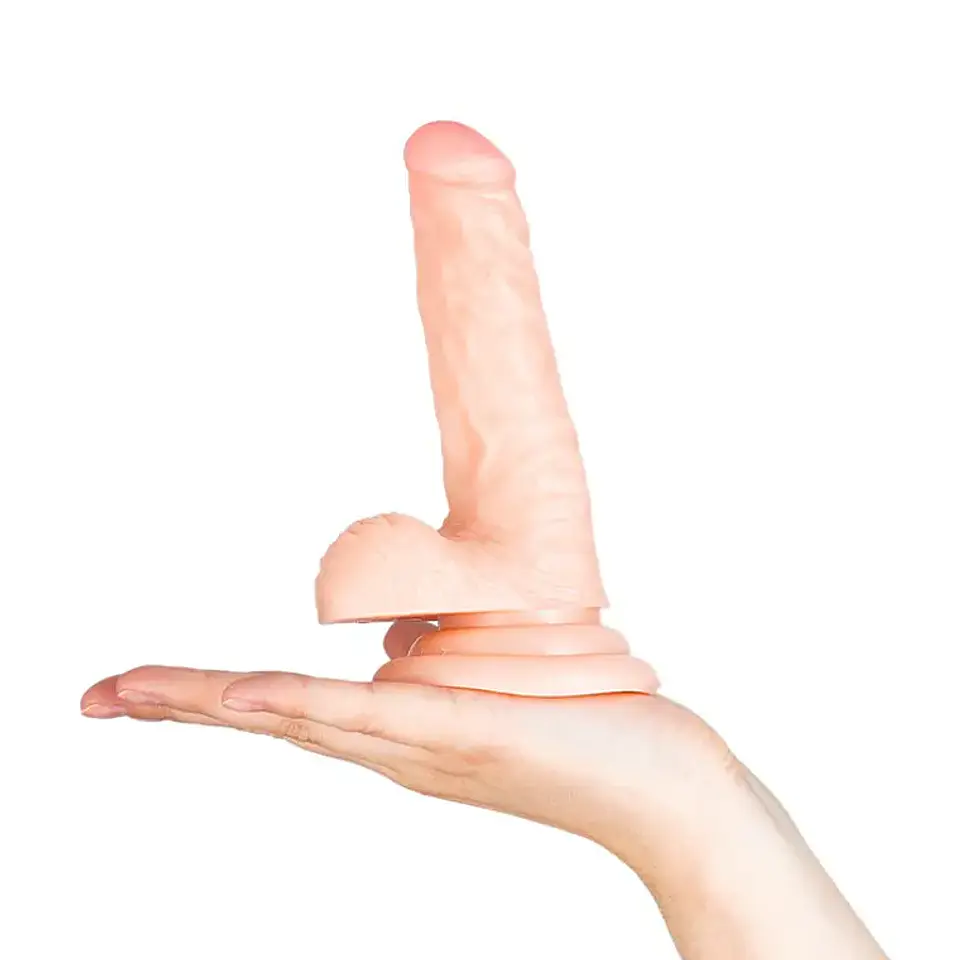 Dildo Consolador Realístico 15 cm Natural BAM 2