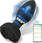 Plug anal con Vibracion y Rotacion con App - Miniatura 1