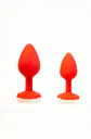 Plug Anal Silicona Flor 7cm talla S - Miniatura 3