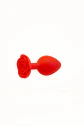 Plug Anal Silicona Flor 7cm talla S - Miniatura 2