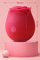Succionador de Clitoris Rosa color Rojo - Miniatura 2
