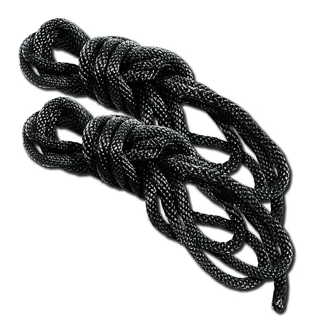 2 Cuerdas para amarrar negras_ Bondage 185cm C/U