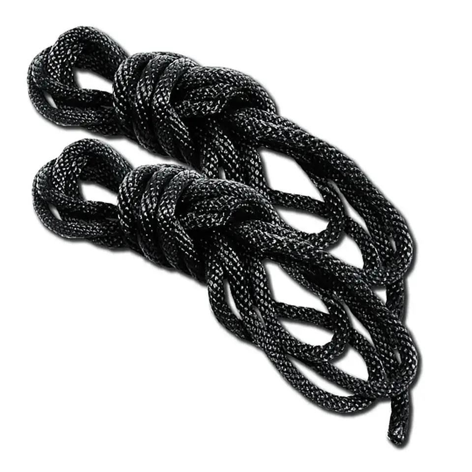 2 Cuerdas para amarrar negras_ Bondage 185cm C/U 1