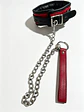 Collar Luxury con Cadena Acolchado BDSM - Miniatura 1