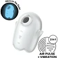 Vibrador con Succion Glowing Ghost Fluorecente - SATISFYER - Miniatura 1