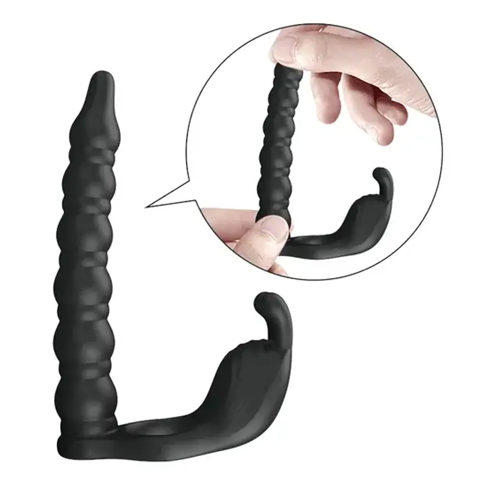 Anillo Vibrador Doble Penetración USB BLACKNEY - PRETTY LOVE 2