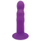 Dildo Vibrador Hitsens 3 Vibe Purple Recargable 18 cm - Miniatura 3