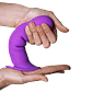 Dildo Vibrador Hitsens 3 Vibe Purple Recargable 18 cm - Miniatura 4