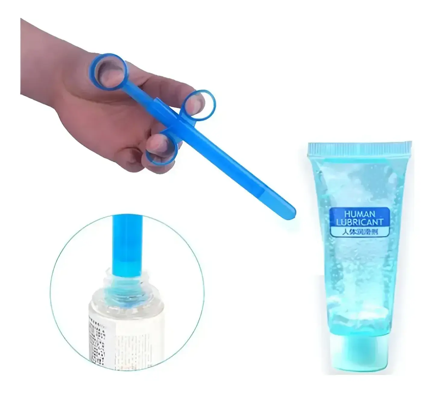 Aplicador para Lubricante Anal y vaginal - 2 uidades 1