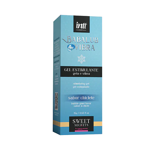 Gel Estimulante Babalub Vibra efecto FRÍO chicle INTT 15ml