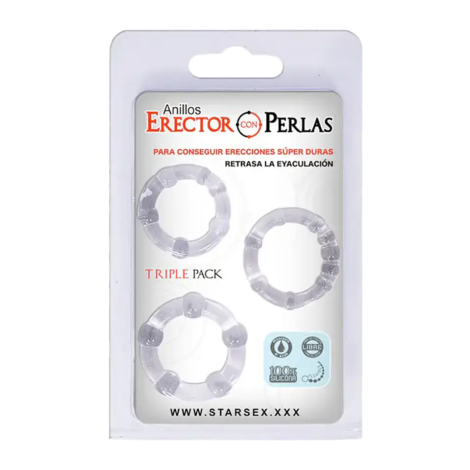 Anillos Erector con Perlas 1