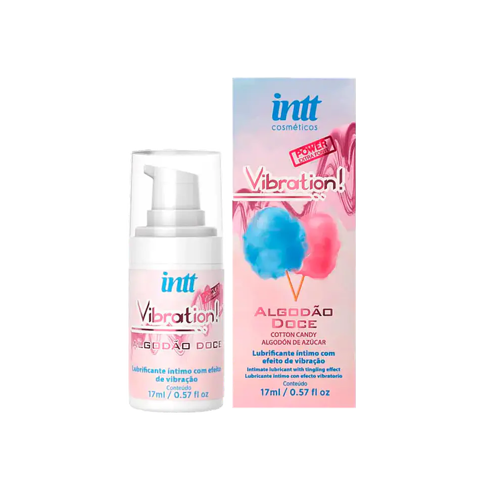 Gel Vibration Intt Algodón de Azúcar 17 ml 1