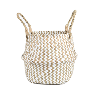 Cesto de fibra natural