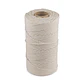 Cordón algodón crudo trenzado 3 mm nacional - Miniatura 1