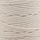 Cordón algodón crudo trenzado 3 mm nacional - Miniatura 2