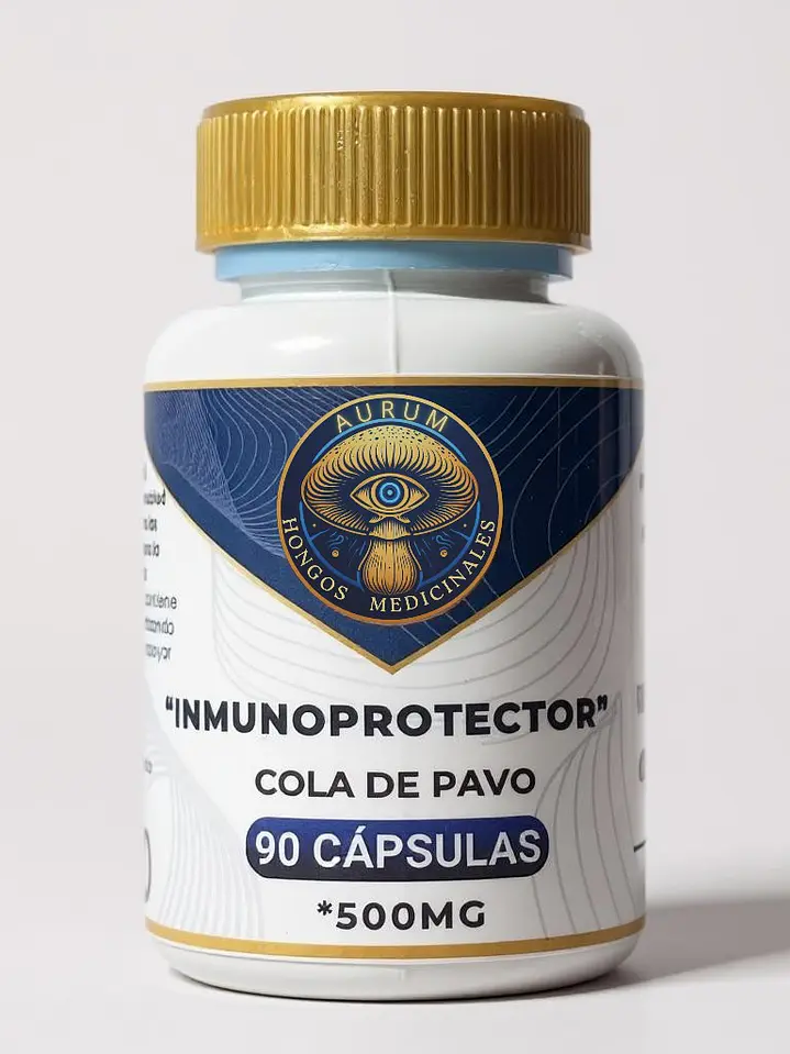 90 Capsulas de Cola de Pavo 2