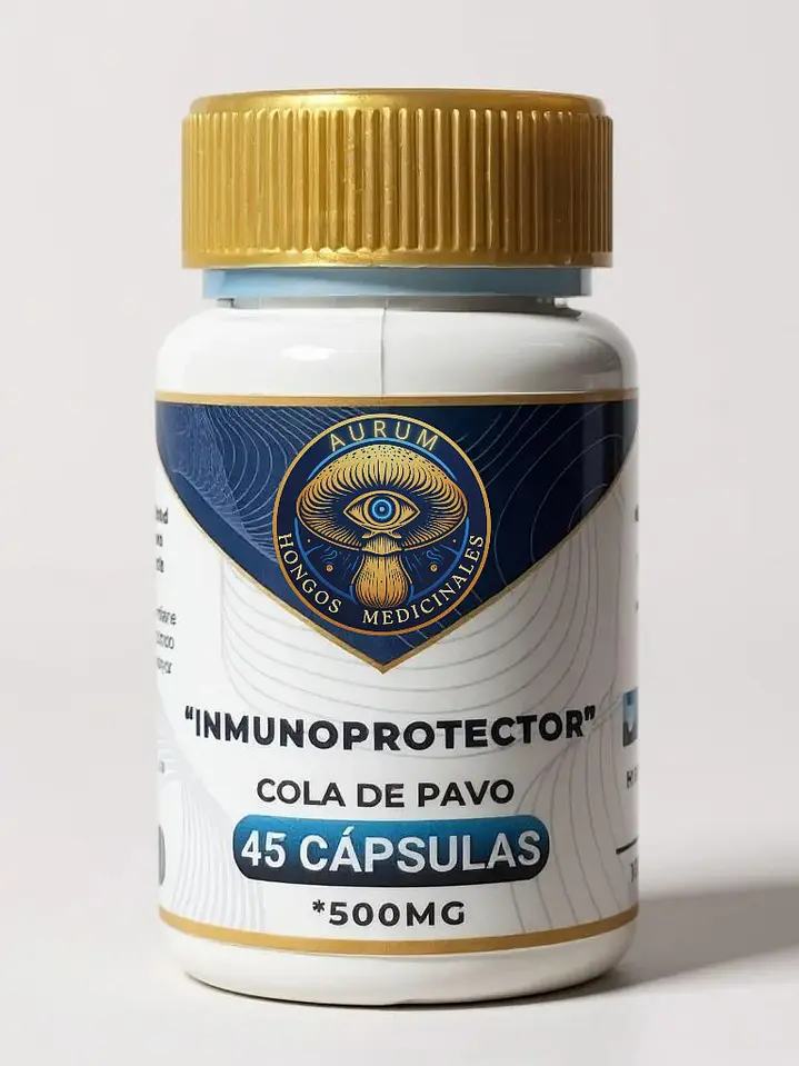 45 Capsulas de Cola de Pavo 2