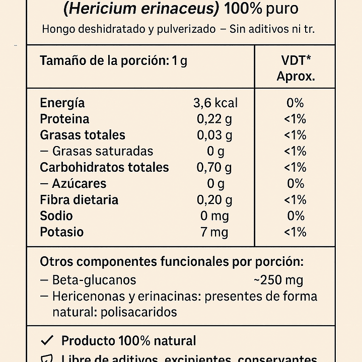 PACK PROMOCIONAL: 2 Frascos de Melena de León (120 Cápsulas en total) 2