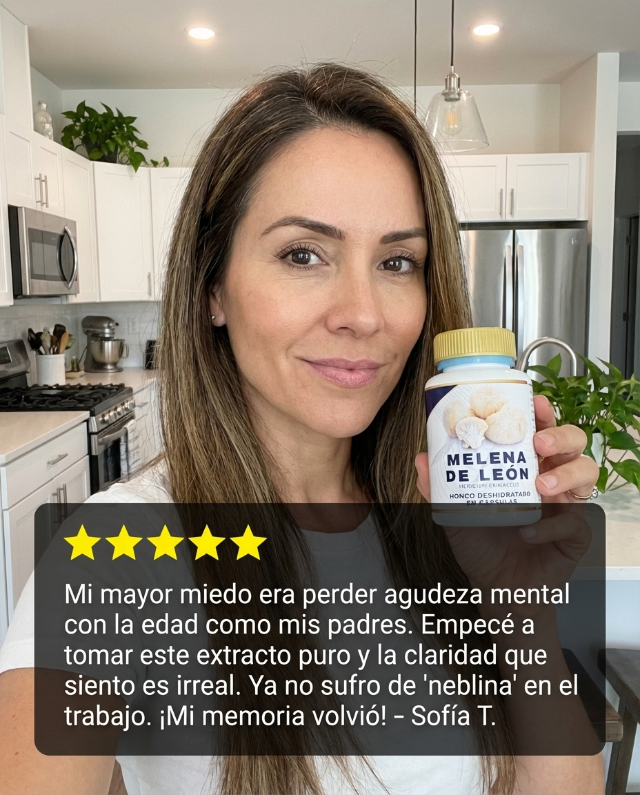 Potencia tu Memoria, Enfoque y Claridad Mental con el hongo melena de leon 4