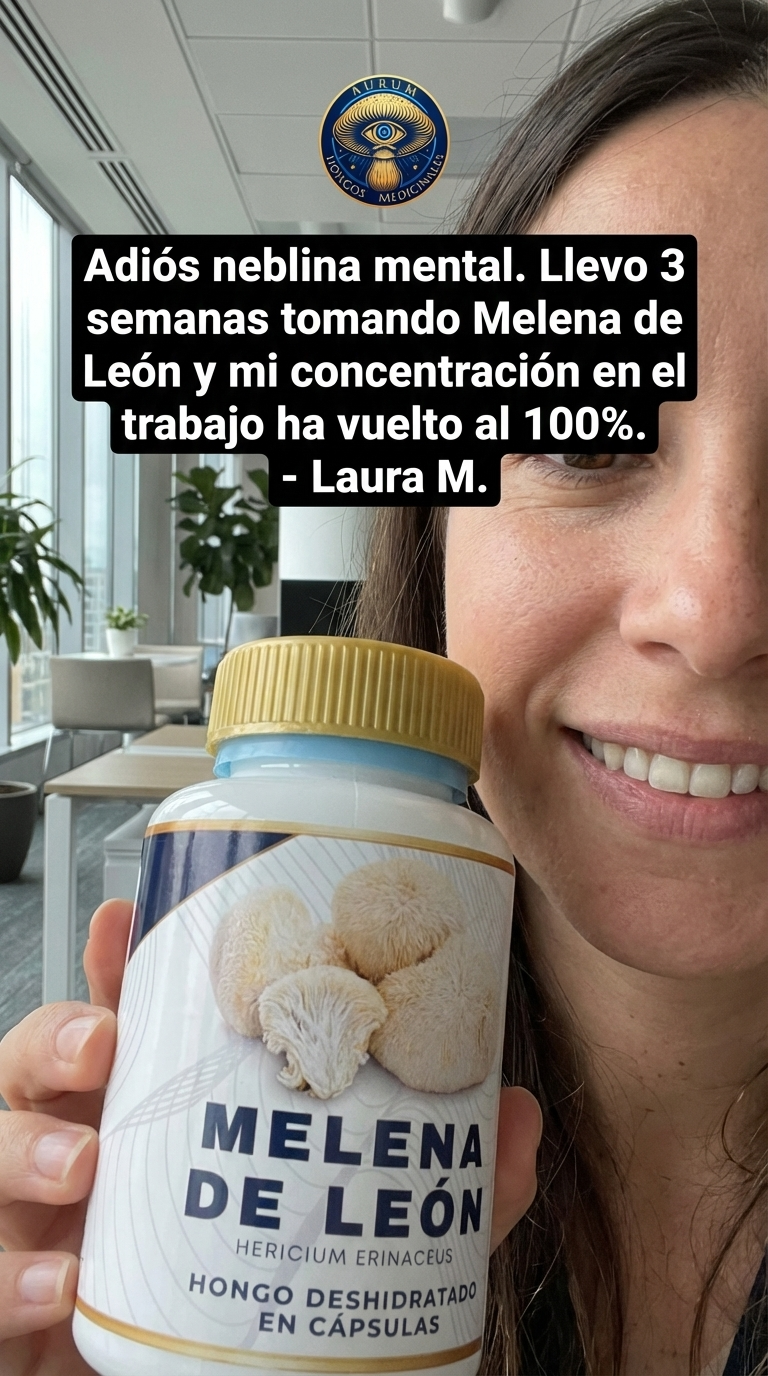Potencia tu Memoria, Enfoque y Claridad Mental con el hongo melena de leon 5
