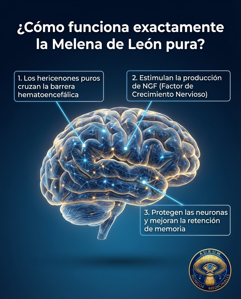 Potencia tu Memoria, Enfoque y Claridad Mental con el hongo melena de leon 11