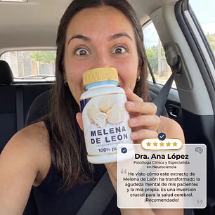 Potencia tu Memoria, Enfoque y Claridad Mental con el hongo melena de leon