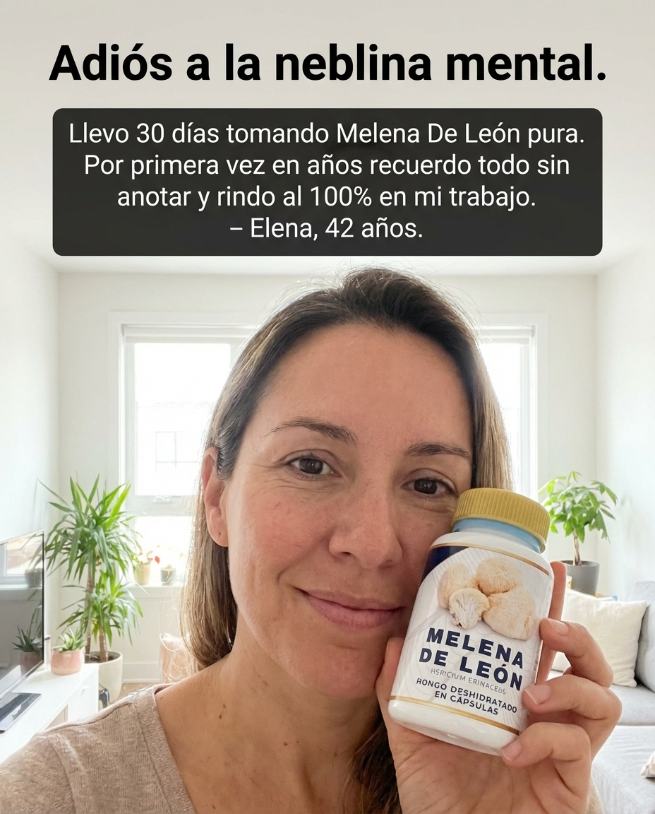 Potencia tu Memoria, Enfoque y Claridad Mental con el hongo melena de leon 2