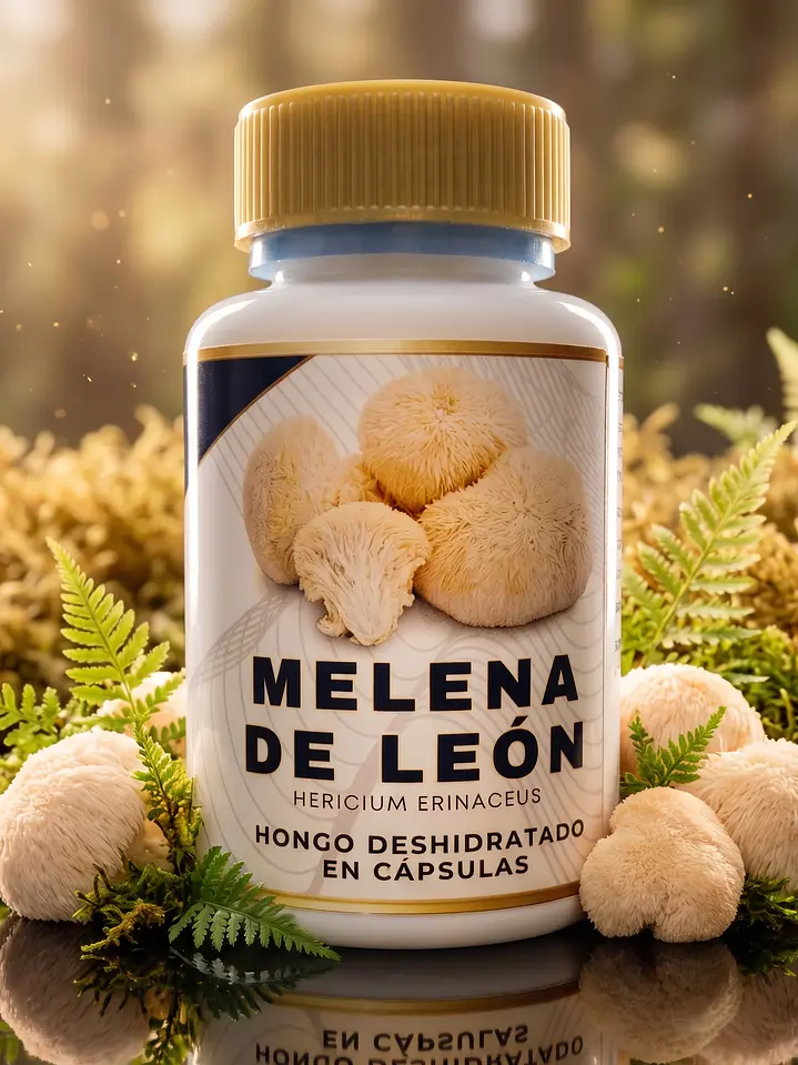 1 Frasco x 60 Cápsulas de Melena de Leon 1