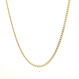 Cadena De Oro Amarillo 18K Groumet 