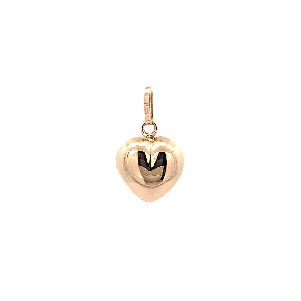 Colgante Corazón Oro Amarillo 18K 