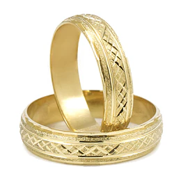 Anillos De Matrimonio Glorius Oro 18K