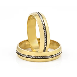 Anillos De Matrimonio Eternity Oro 18K