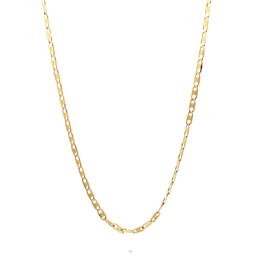 Cadena Valentino Oro Amarillo 18K