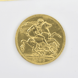 Moneda De Oro Sovereign Reino Unido Año 1926