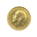 Moneda De Oro Sovereign Reino Unido Año 1918
