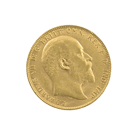 Moneda De Oro Sovereign Reino Unido Año 1907