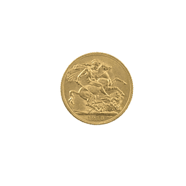 Moneda De Oro Sovereign Reino Unido Año 1913