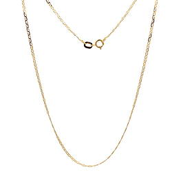 Cadena De Oro Amarillo 18K Banana